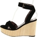 รูปย่อ Charles by Charles David Women's Bamboo Wedge Sandal ( Charles by Charles David ankle strap ) รูปที่5