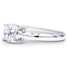 รูปย่อ Sterling Silver 925 Cubic Zirconia CZ Round Solitaire Ring - Women's Engagement Wedding Ring ( BERRICLE ring ) รูปที่3