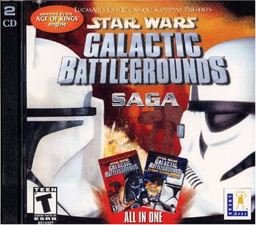 Star Wars Galactic Battlegrounds Saga (Jewel Case) Game Shooter [Pc CD-ROM] รูปที่ 1