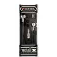 Sentry HO489 Metalix Silicon Ear Buds (Silver) ( Sentry Ear Bud Headphone )