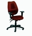 รูปย่อ Burgundy Fabric Ergonomic High-Back Multi-Function Office Task Chair  รูปที่1