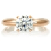 รูปย่อ Serafina's Engagement Ring - Rose Gold Plated - Round Cut CZ 925 Sterling Silver, 1.25 Carat ( Emitations ring ) รูปที่1