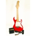 รูปย่อ Barcelona 1/2 Size Mini Electric Guitar Package- Red ( Barcelona guitar Kits ) ) รูปที่1