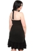 รูปย่อ Torrid Plus Size Black Knit Ruffle Halter Dress ( Torrid Casual Dress ) รูปที่2