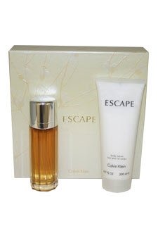 GIFT SET- ESCAPE by CALVIN KLEIN - 3.4 oz EDP Spray, 6.7 oz Body Lotion - NEW ( Women's Fragance Set) รูปที่ 1