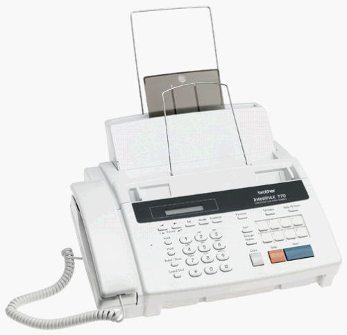 Brother IntelliFAX 770 - Fax / copier - B/W - 100 sheets - 9600 bps รูปที่ 1