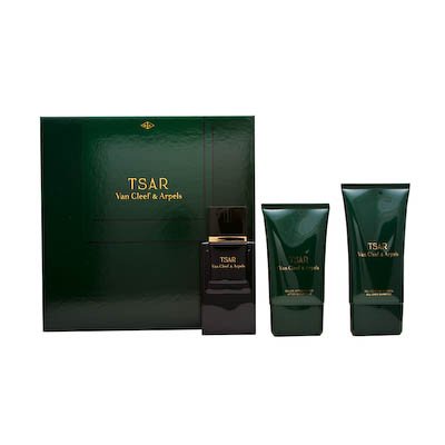 Tsar for Men Gift Set - 3.4 oz EDT Spray + 3.3 oz Aftershave Balm + 5.0 oz All Over Body Shampoo ( Men's Fragance Set) รูปที่ 1