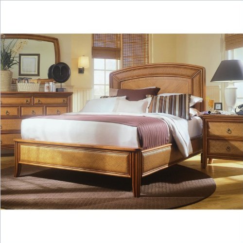 American Drew Antigua King Low Profile Bed  รูปที่ 3
