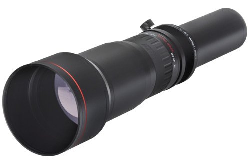 Vivitar 650-1300mm f/8-16 SERIES 1 Telephoto Zoom Lens with 2x Teleconverter (=650-2600mm) + Tripod + Case + Accessory Kit for Canon EOS Rebel XSi, XS, XTi, XT, T1i, 5D, 7D, 30D, 40D & 50D Digital SLR Cameras ( Vivitar Len ) รูปที่ 3