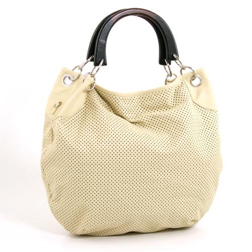 Faux Leather Perforated Hobo Bag ( Bag Girls Hobo bag  ) รูปที่ 1