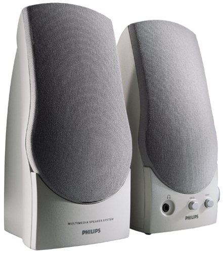 Philips MMS10117 2-Piece Computer Speakers ( Philips Computer Speaker ) รูปที่ 1