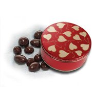 3 lb Raisins Covered in Dark Chocolate Tin - Sweet Hearts ( Catoctin Kettle Korn Chocolate & Fruit ) รูปที่ 1