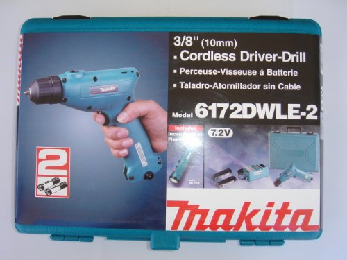 Makita #6172DWLE-2, 7.2v 3/8