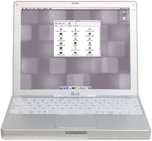 Review Apple iBook Laptop 600MHz, 128 MB RAM, 20 GB, DVD-ROM/CD-RW รูปที่ 1