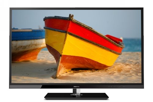 Toshiba 55UL610U Cinema Series 55 Inches 1080p 480 Hz Local Dimming 3D LED-LCD HDTV with Net TV, Black ( Toshiba LCD ) รูปที่ 1