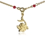รูปย่อ Disney "Little Mermaid" Red Enamel Coral Pendant ( Disney Couture pendant ) รูปที่2