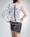 รูปย่อ Inverse Printed Kimono Bodycon Dress - bebe Addiction ( bebe Night Out dress ) รูปที่3