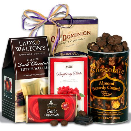 Chocolate Gift Basket Stack - Sweet Decadence ( GourmetGiftBaskets.com Chocolate Gifts ) รูปที่ 1