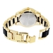 รูปย่อ AK Anne Klein Women's 109180BKGB Gold-Tone and Black Plastic Dress Watch รูปที่2