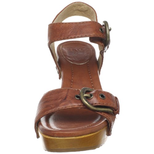 FRYE Women's Savannah Buckle 2 Piece Sandal ( FRYE ankle strap ) รูปที่ 6