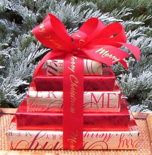 Merry Christmas Gourmet Chocolate Mini Gift Tower - Heartwarming Treasures ( Heartwarming Treasures Chocolate Gifts ) รูปที่ 1