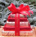 Merry Christmas Gourmet Chocolate Mini Gift Tower - Heartwarming Treasures ( Heartwarming Treasures Chocolate Gifts )