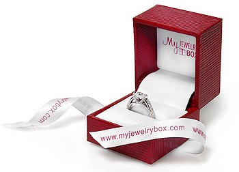 Diamond Marquise Engagement Ring and Wedding Band Set 1/2 Carat (ctw) in 14K White Gold ( MyJewelryBox ring ) รูปที่ 4