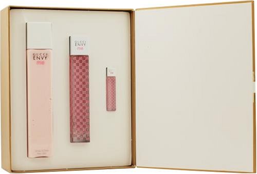 Envy Me By Gucci For Women. Set-edt Spray 1.7-Ounce & Body Lotion 6.7-Ounce & Eau De Toilette .10-Ounce Mini ( Women's Fragance Set) รูปที่ 1