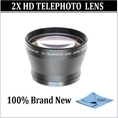 2x Telephoto Lens for the Nikon D3000 D5000 D5100 Digital Slr Cameras.this Lens Will Attach Directly to the Following Nikon Lenses 18-55mm, 55-200mm, 50mm. ( Digital Len )
