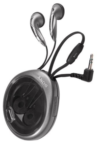 Sony MDR E829V - Headphones ( ear-bud ) - gray, silver ( Sony Ear Bud Headphone ) รูปที่ 3