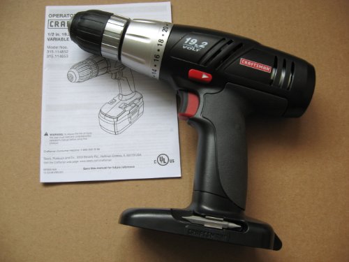 19.2 Volt 1/2-inch Drill 315.114852 (Bare Tool, No Battery or Charger) ( Pistol Grip Drills ) รูปที่ 1