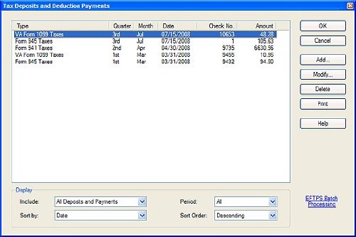 PenSoft Payroll Accounting Edition 1-50 Employees  [Pc CD-ROM] รูปที่ 5