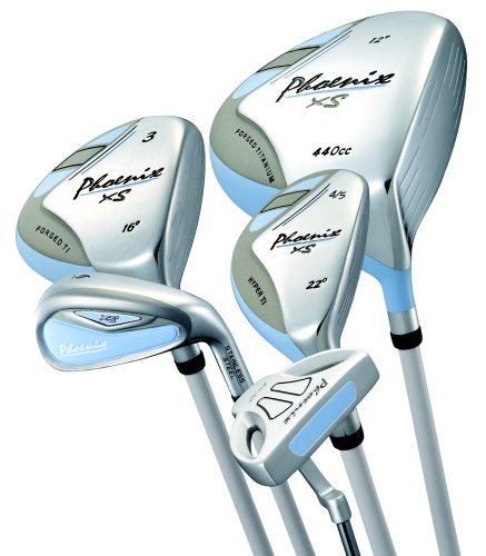 Phoenix XS Ladies Deluxe Complete Set Includes All Clubs, Mallet Putter, And Cart Bag (All graphite shafts Petite size) ( HiPPO Golf Golf ) รูปที่ 4