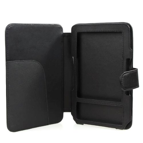 Neewer Black Protective Leather Case Cover For Amazon Kindle 3 eBook E-Reader + 2x SCREEN PROTECTOR (Kindle E book reader) รูปที่ 3