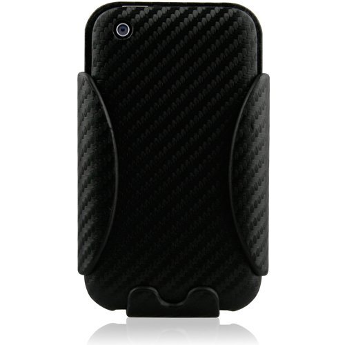 Naztech DoubleUp Holster / Case - iPhone 3G / 3GS  - Carbon Fiber ( Naztech Mobile ) รูปที่ 1