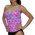 Swimsuit Old Navy Womens Soft Padded Underwired Bra / Surf & Swim Tankini Top - Quick Dry (Type Two Piece)