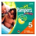 Pampers Baby Dry Diapers, Size 5, 27 Count ( Baby Diaper Pampers )