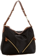 SR SQUARED by Sondra Roberts Impulse Double Pocket Hobo ( SR SQUARED by Sondra Roberts Hobo bag  )