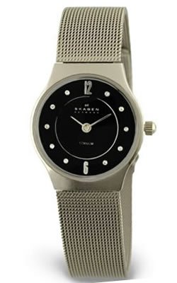 Skagen Women's 233XSTTM Titanium Mesh Bracelet Watch รูปที่ 1