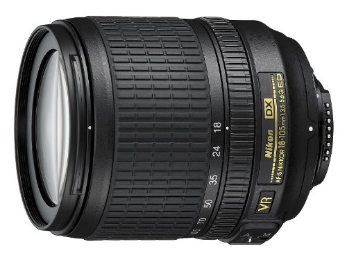 Nikon 18-105mm f/3.5-5.6 AF-S DX VR ED Nikkor Lens for Nikon Digital SLR Cameras + WSP Lens cleaning kit. ( Nikon Len ) รูปที่ 1