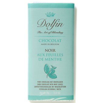 Dolfin Dark Chocolate Bar with Mint Leaves-70g  รูปที่ 1