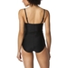 รูปย่อ Swimsuit Merona® Women's One Piece Minimizer Swimsuit - Black (Type one Piece) รูปที่2