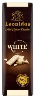 Leonidas Belgian Chocolates: White Chocolate Bars (One Dozen) ( Leonidas Belgian Chocolates Chocolate )