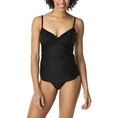 Swimsuit Merona® Women's One Piece Minimizer Swimsuit - Black (Type one Piece)