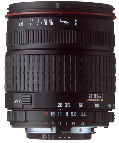 SIGMA LENS 28-200mm f3.5-5.6 DL Aspherical Hyperzoom Macro SLR Camera Lens ( Sigma Len ) รูปที่ 1