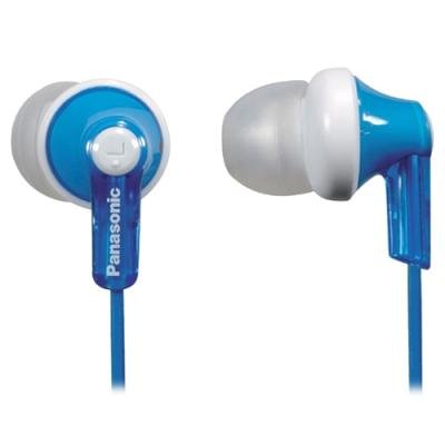 Panasonic RP-HJE120-A In-Ear Earbud Ergo-Fit Headphone (Blue) ( Panasonic Ear Bud Headphone ) รูปที่ 1