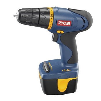 Factory-Reconditioned Ryobi ZRHP412K 12V Cordless Drill/Driver Kit ( Pistol Grip Drills ) รูปที่ 1