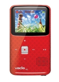 Creative Labs Vado VF0624-RD HD Pocket Video Camcorder 3rd Generation, 120 Minutes (Red) - NEWEST MODEL ( Creative Labs HD Camcorder )