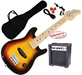 รูปย่อ Kids 30 Inches Electric Guitar Package 1/4 Size Sunburst ST01-SB ( Fever guitar Kits ) ) รูปที่2
