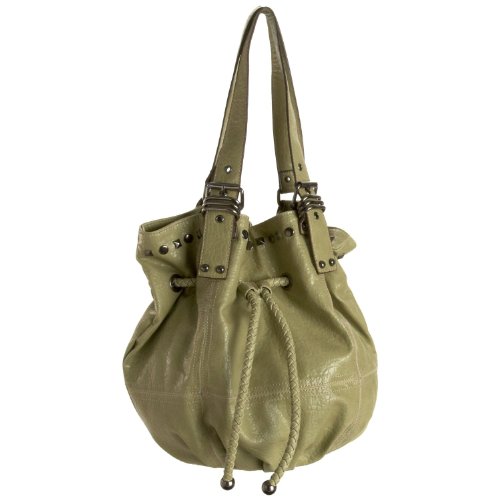 Chocolate Rayna Drawstring Bucket Bag ( Chocolate Hobo bag  ) รูปที่ 3